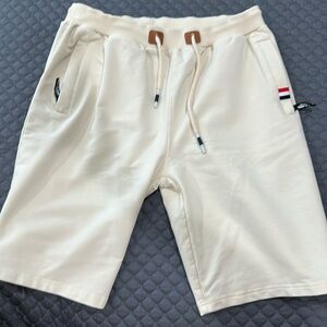 Cream shorts Size M